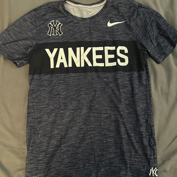 Nike Other - Nike Dry-fit Navy Yankees T shirt (Men’s S)